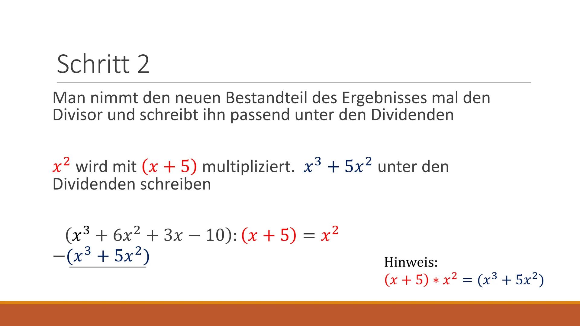 Polynomdivision
GFSMATHE
(x³-2x + 1): (x² + 1) =
? Gliederung
1) Was sind Polynome
2)Polynomdivision
3) Gemeinsames Beispiel
4)Aufgaben Was 