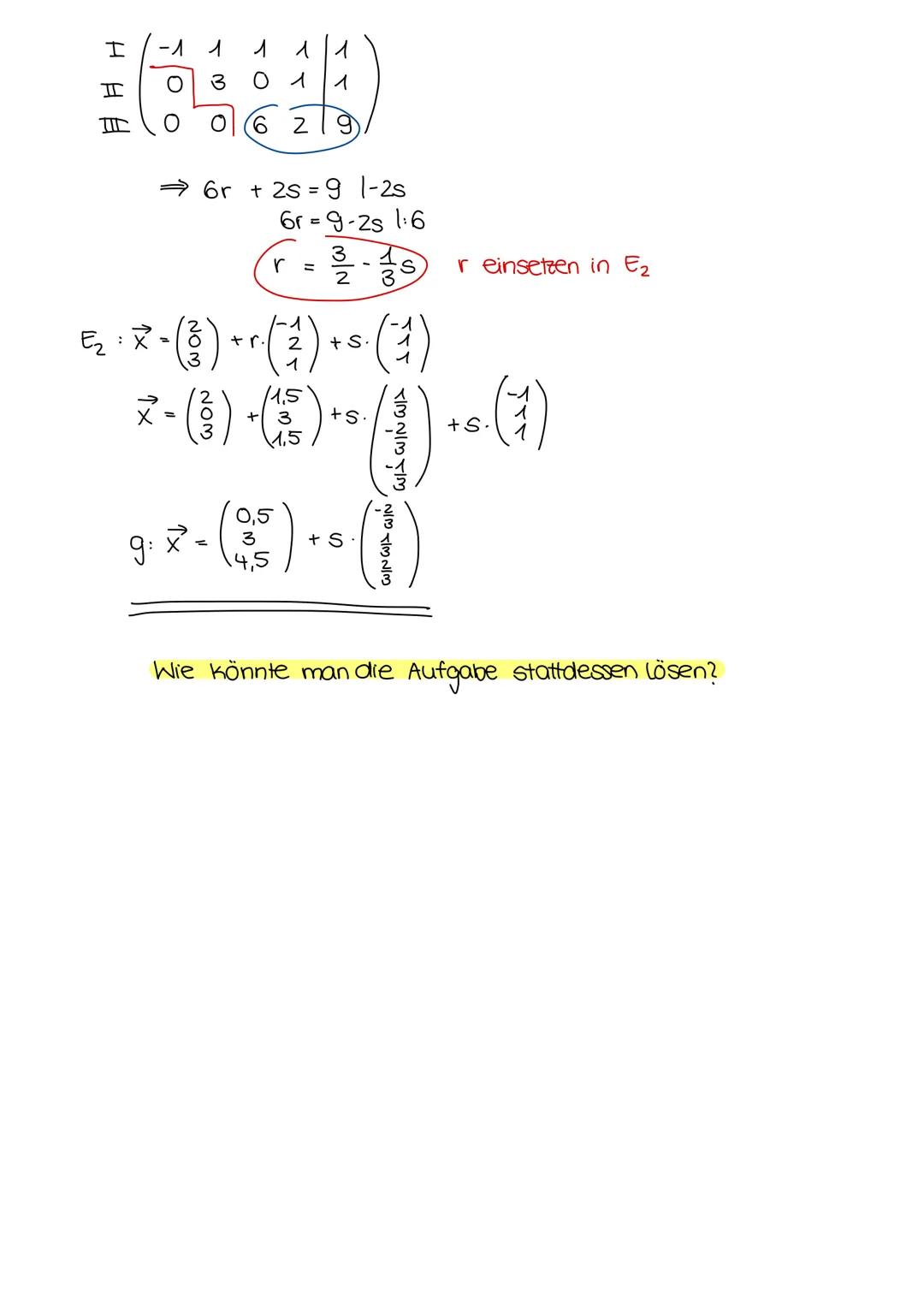 Gegenseitige Lage von thenen
06.10.22 1) E₁ und E₂ sind zueinander parallel &
haben keine gemeinsamen Punkte.
E₂
Gegenseitige Lage von Eben