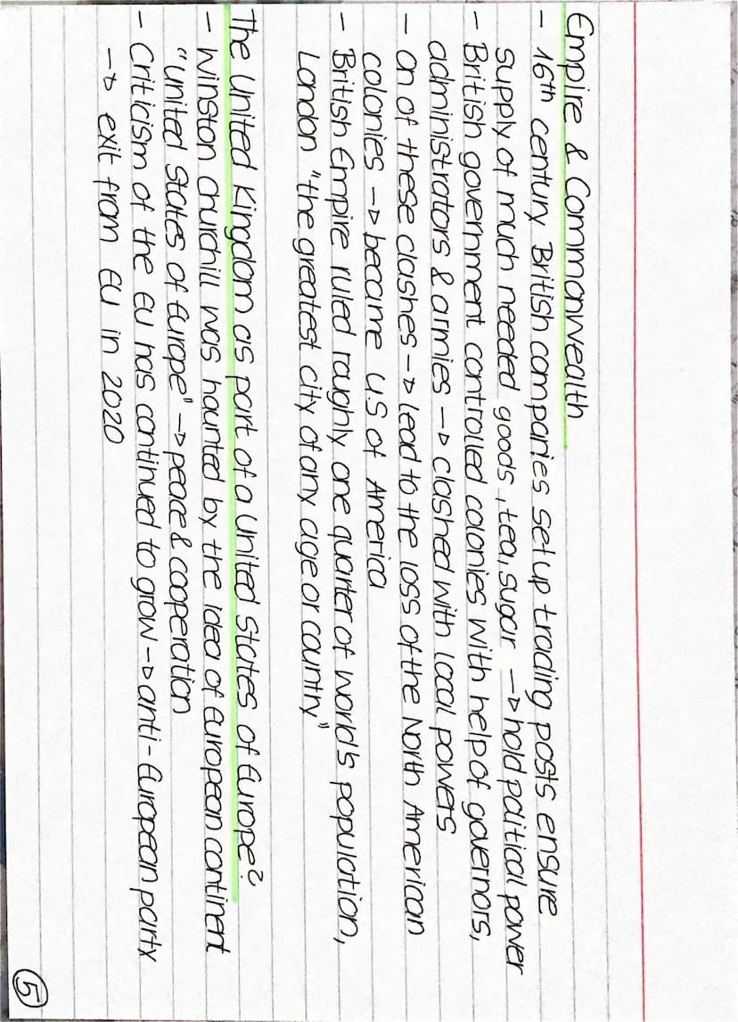 The British system of government
- Queen/King is the head of state without real power-ceremonial
functions & Social duties-opening Parliamen