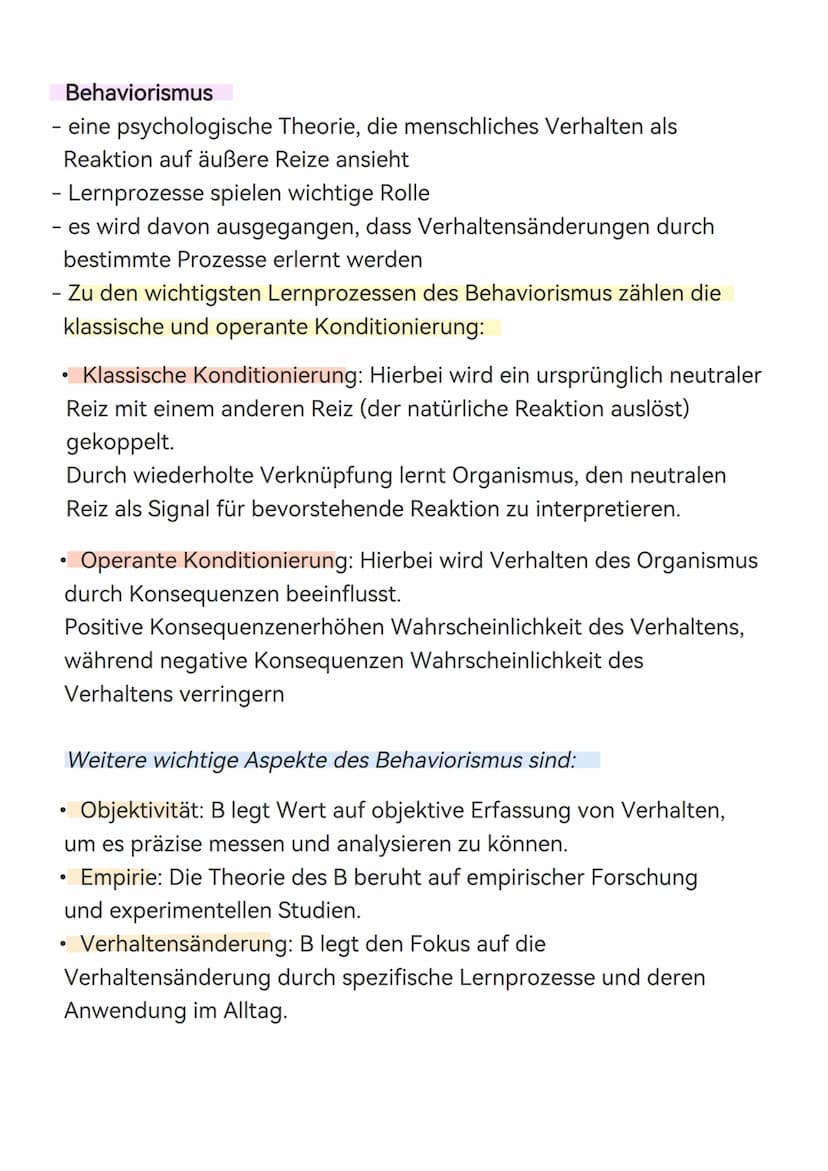 2.2 Tiefenpsychologie
- tiefenpsychologische Theorien gehen davon aus, dass das
menschliche Erleben und Verhalten auf unbewussten psychische