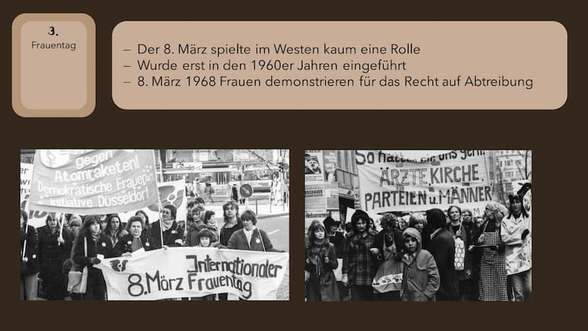 BOSCH
Die Rolle der Frau in der
BRD und der
DRR im Vergleich
7
1600
ZAND Leitfrage
Gleichberechtigung der Frau -
Schein oder Realität?
3 1.
