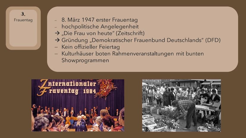 BOSCH
Die Rolle der Frau in der
BRD und der
DRR im Vergleich
7
1600
ZAND Leitfrage
Gleichberechtigung der Frau -
Schein oder Realität?
3 1.
