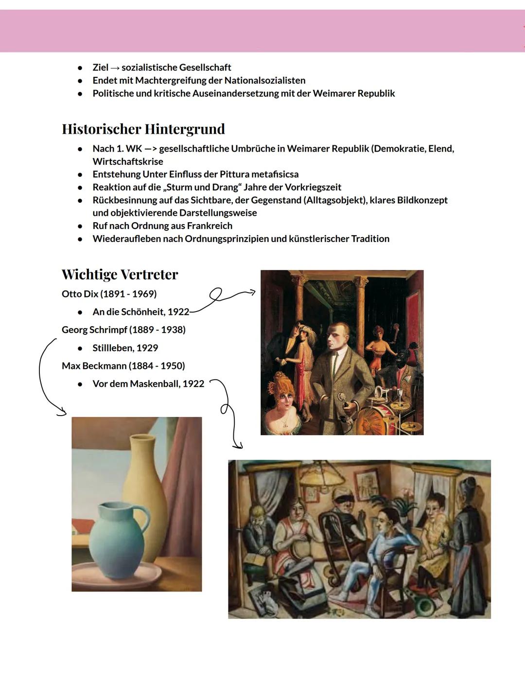 # Neue Sachlichkeit 1918

-1933

## Allgemein

- Die Neue Sachlichkeit beschreibt eine künstlerische sowie literarische Epoche in
Deutschlan