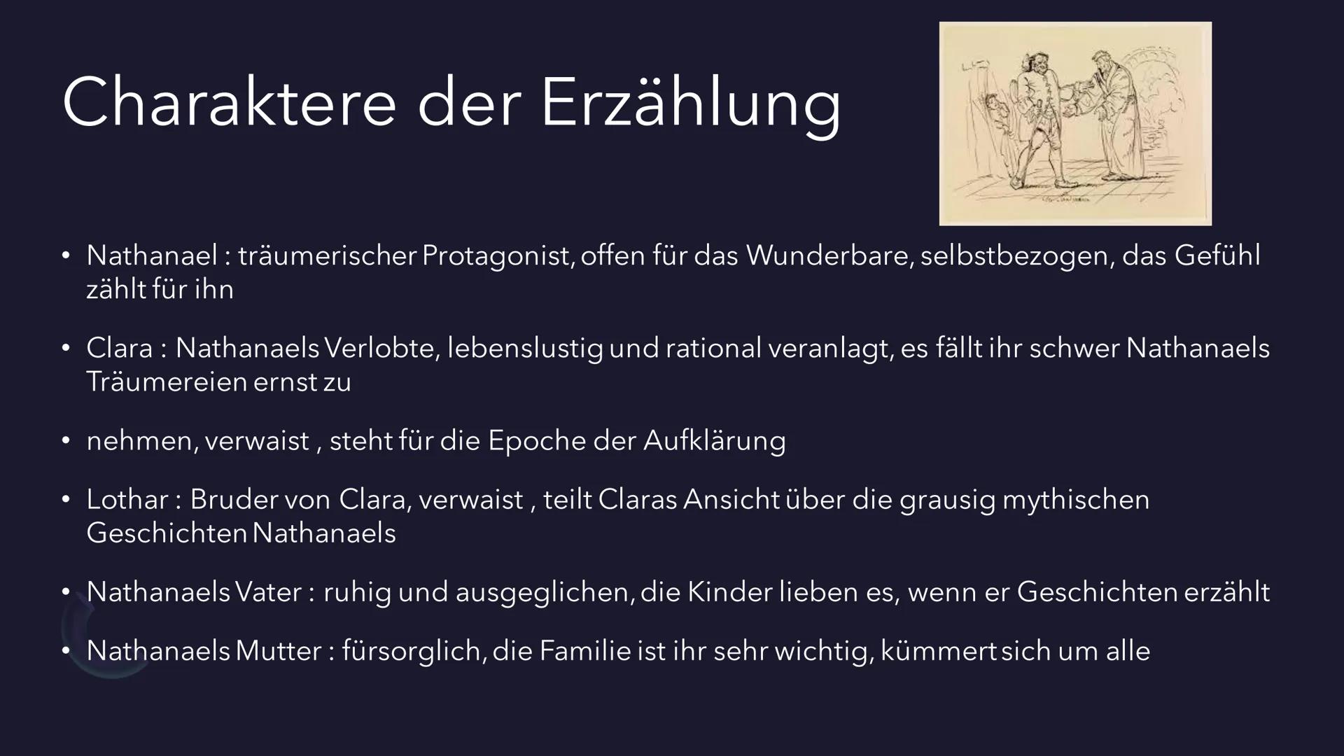 Der Sandmann von E.Τ.Α
Hoffmann

Atila, Baris, Emre G., Emre K., Markus, Melissa # Gliederung

- E.T.A Hoffmann und Familie
- Werkdaten
- Ch
