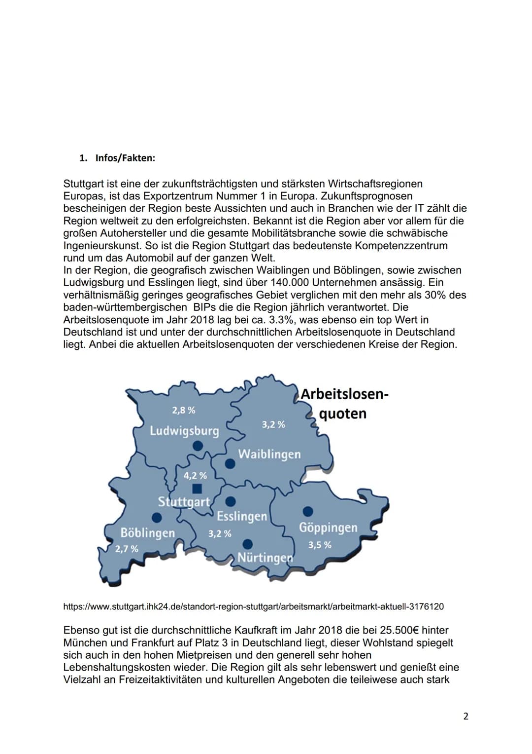 GFS: Wirtschaftsstandort Stuttgart
Inhaltsverzeichnis
Benedict Kurz
1. Infos/Fakten
2. Erfolgsfaktoren
3. Historie
Geographie K2
Privatgymna