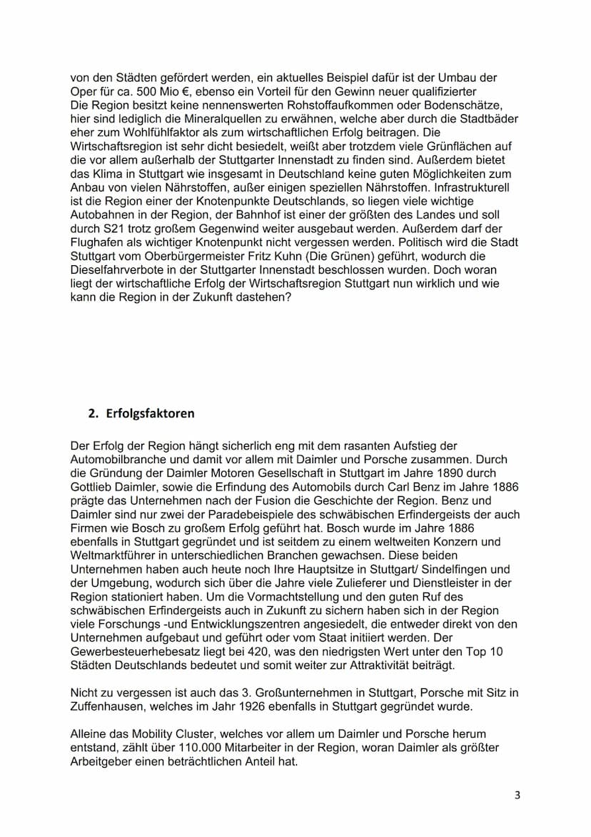 GFS: Wirtschaftsstandort Stuttgart
Inhaltsverzeichnis
Benedict Kurz
1. Infos/Fakten
2. Erfolgsfaktoren
3. Historie
Geographie K2
Privatgymna