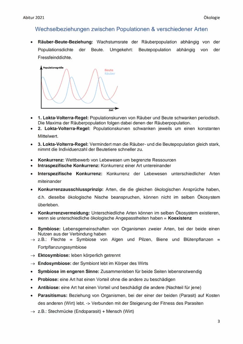 Abitur 2021
●
●
●
Biotop: bestimmter Lebensraum mit bestimmten Gegebenheiten: bestimmte abiotische
Faktoren (Klima, Wasser, Bodenbeschaffenh