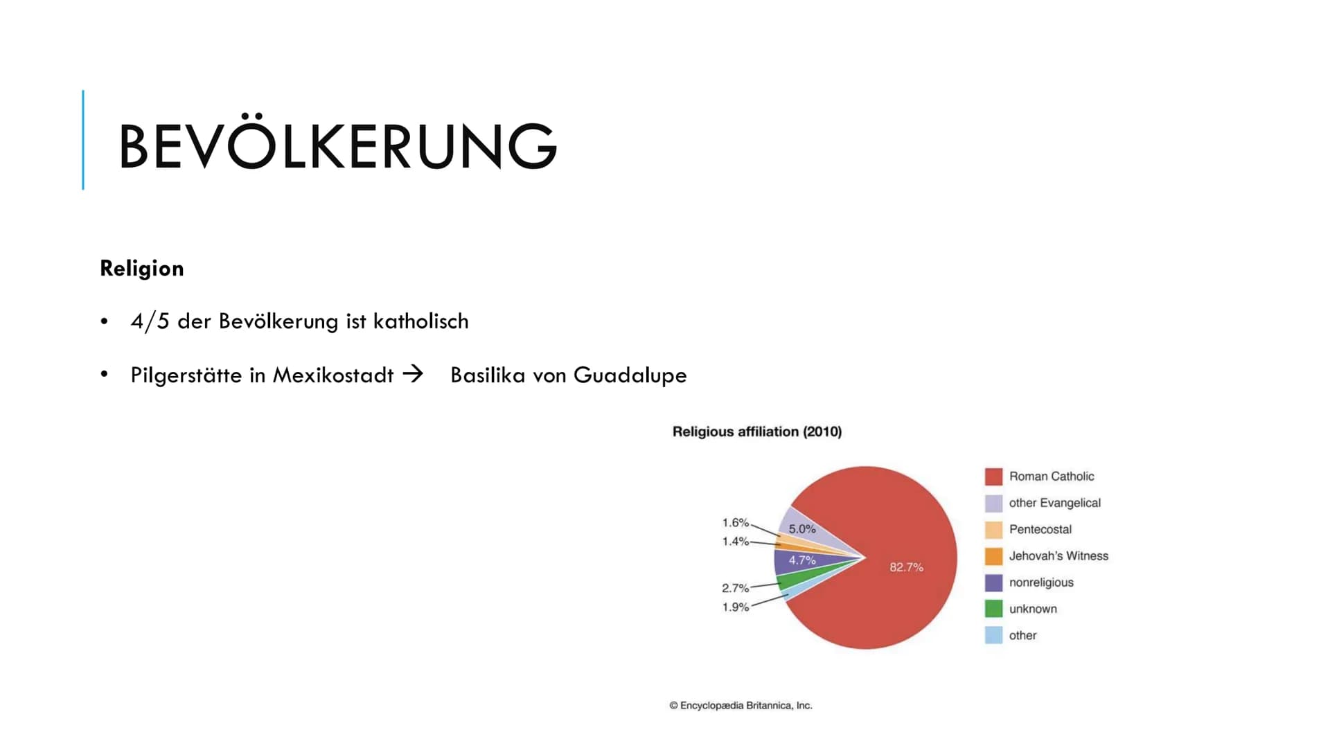 Mexiko
1) Einleitung und Fakten
Hauptstadt:
Amtssprache:
Währung:
Einwohnerzahl:
Regierungsform:
Staatsoberhaupt:
Mexikostadt
Spanisch
Peso
