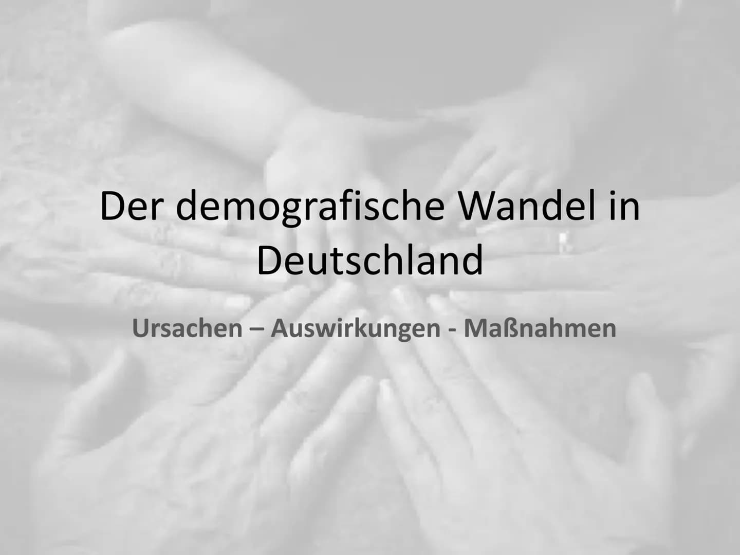 
<h2 id="demografischerwandeldefinition">Demografischer Wandel Definition</h2>
<p>Der demografische Wandel bezeichnet die Veränderung der Al