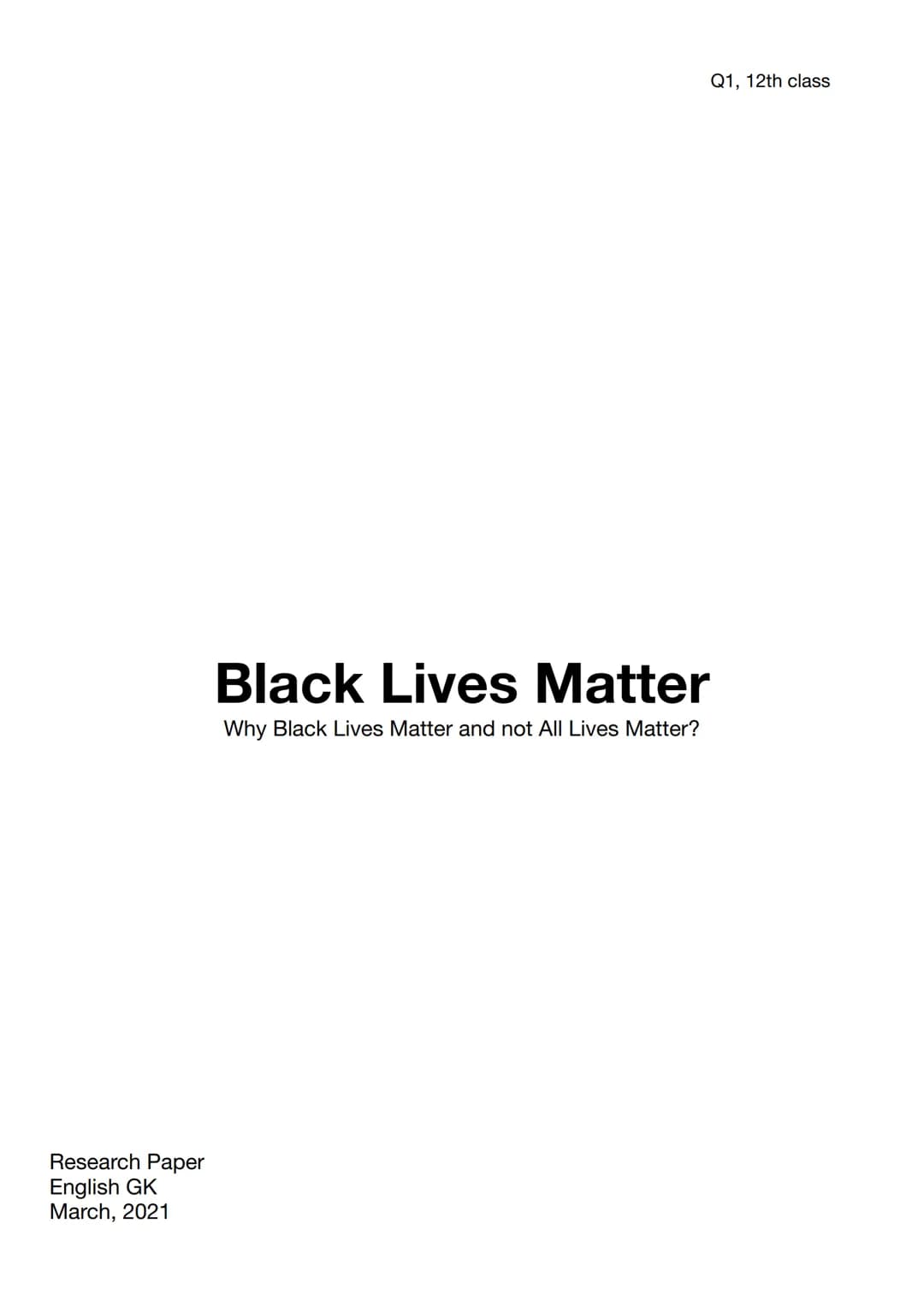 1.Introduction
2.What is racism?
2.1 Definition of racism
2.2Why is "black people" correct but ,,colored people" is not?
3. History of Racis