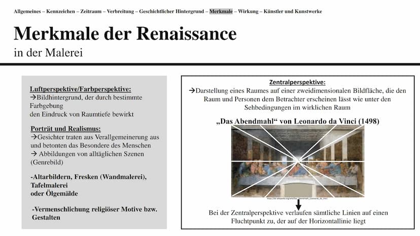 Renaissance
Eine Präsentation von Gleranda Altu Gliederung
●
●
Definition der Renaissance und Allgemeines
Kennzeichen
●
Zeitraum
Verbreitung