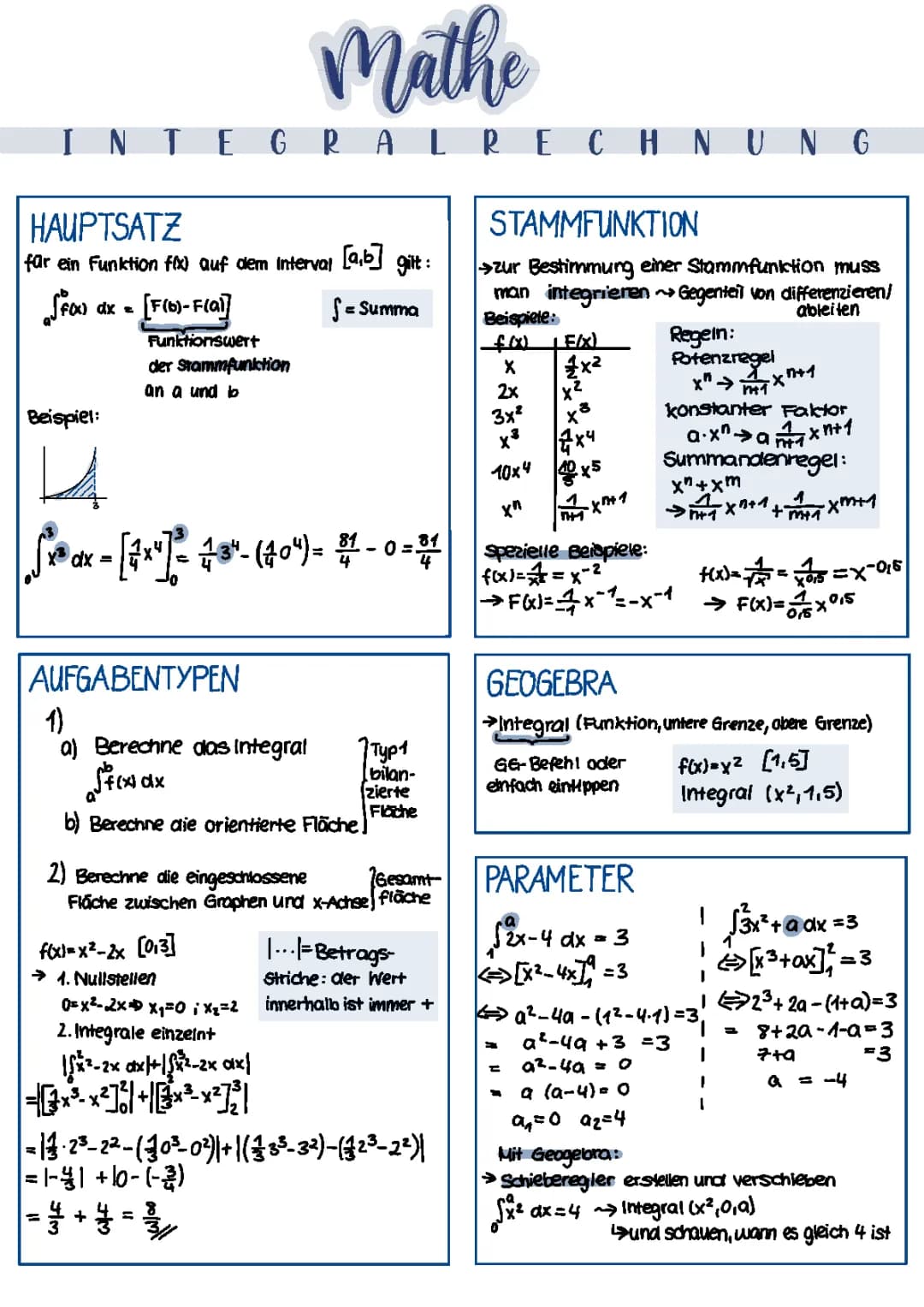 Integralrechnung