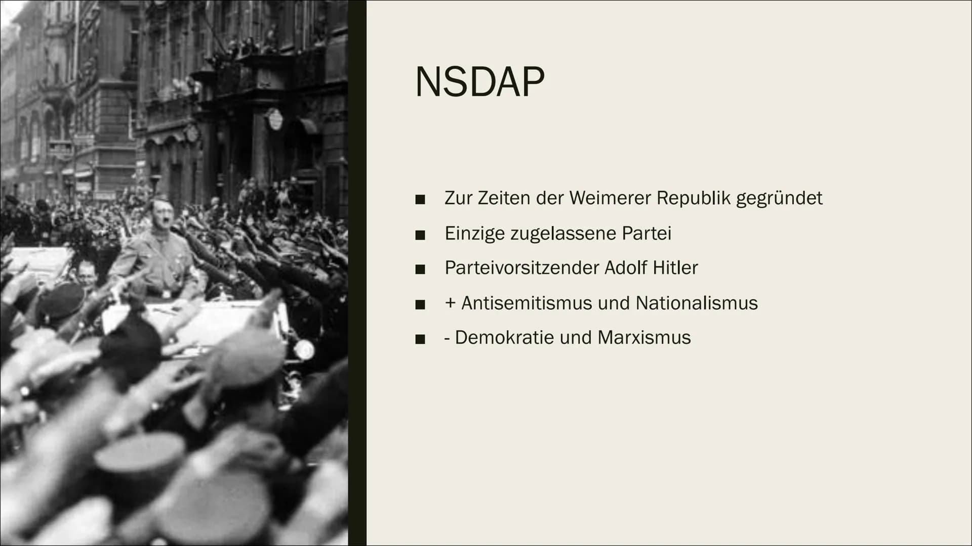 NS-IDEOLOGIE
Hitler
Eine Patchwork-Ideologie voller Wiedersprüche
Rob INHALT
Ns Ideologie
Sozialdarwinismus
Rassismus
■ Antisemitismus
■ Vol