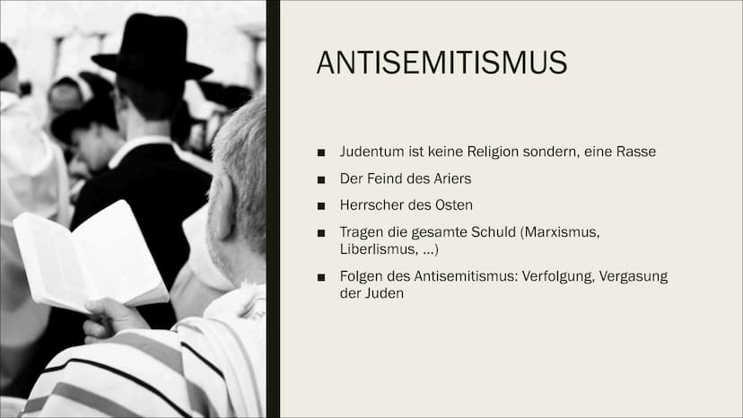 NS-IDEOLOGIE
Hitler
Eine Patchwork-Ideologie voller Wiedersprüche
Rob INHALT
Ns Ideologie
Sozialdarwinismus
Rassismus
■ Antisemitismus
■ Vol