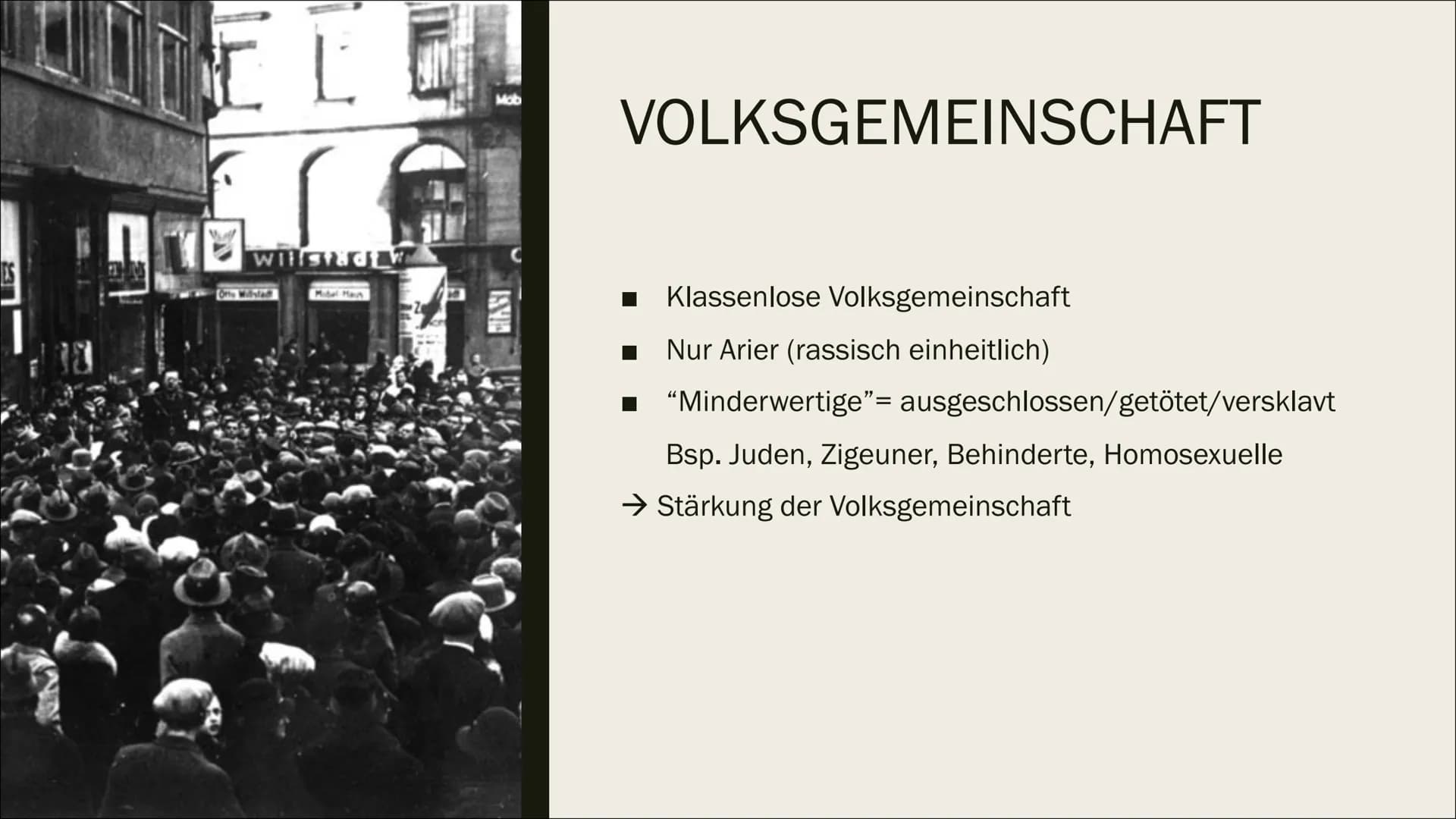 NS-IDEOLOGIE
Hitler
Eine Patchwork-Ideologie voller Wiedersprüche
Rob INHALT
Ns Ideologie
Sozialdarwinismus
Rassismus
■ Antisemitismus
■ Vol
