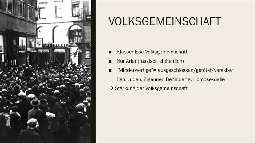 NS-IDEOLOGIE
Hitler
Eine Patchwork-Ideologie voller Wiedersprüche
Rob INHALT
Ns Ideologie
Sozialdarwinismus
Rassismus
■ Antisemitismus
■ Vol