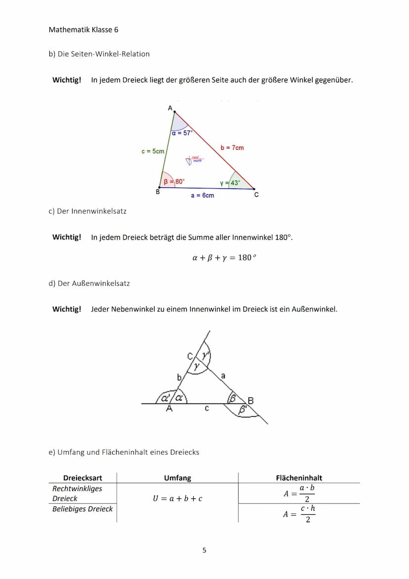 Mathematik Klasse 6
1. ARBEITEN MIT GEBROCHENEN ZAHLEN
1.1 Der Zahlenbereich der gebrochenen Zahlen
Wichtig! Zahlen, die durch gemeine Brüch