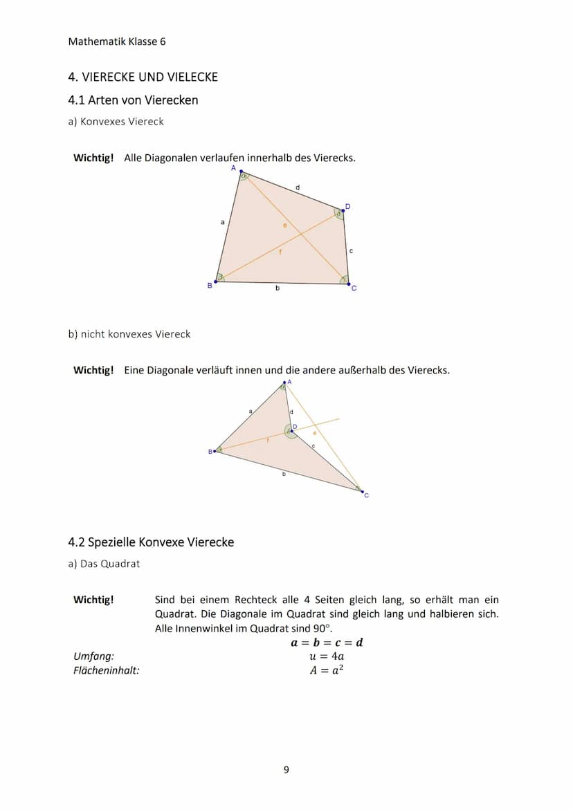 Mathematik Klasse 6
1. ARBEITEN MIT GEBROCHENEN ZAHLEN
1.1 Der Zahlenbereich der gebrochenen Zahlen
Wichtig! Zahlen, die durch gemeine Brüch
