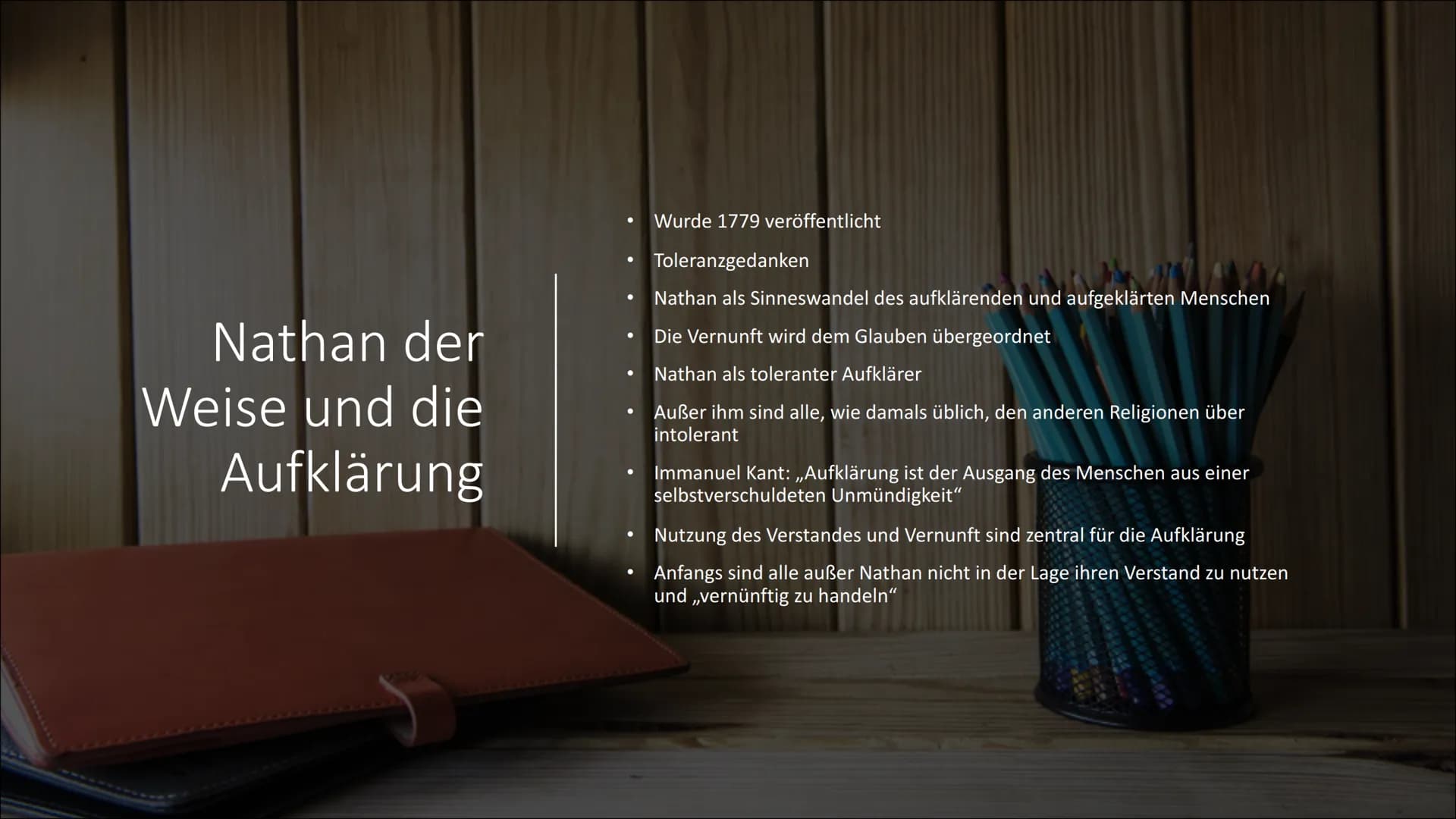 6
Epoche der Aufklärung
Von Amely, Charlotte und Ida
KILT
Theil Inhaltsverzeichnis
●
●
●
●
●
Allgemeines zur Aufklärung
Historischer Kontext