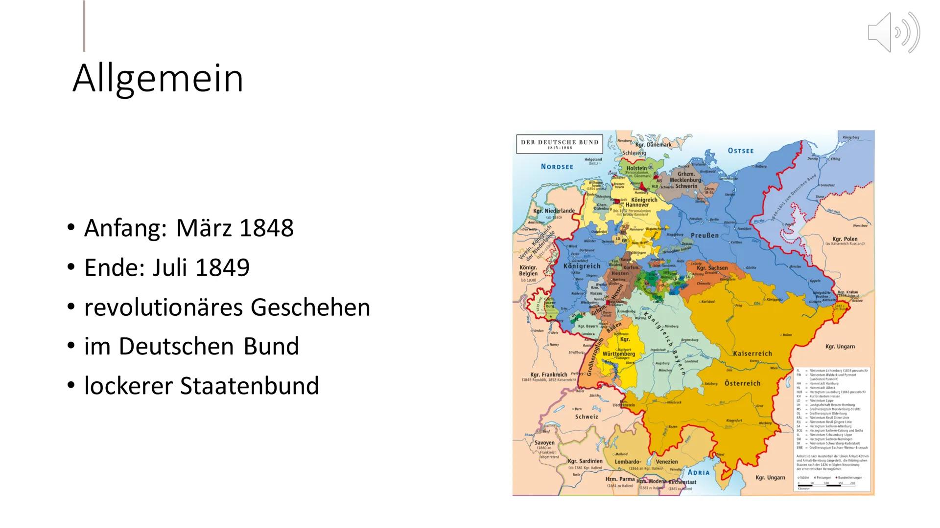 1411
Deutsche
Revolution
von 1848/49
Laura Malinowski und
Clarissa Grella "}
Das Jahr 1848 war nicht nur der bleibende Anfang der
deutschen 