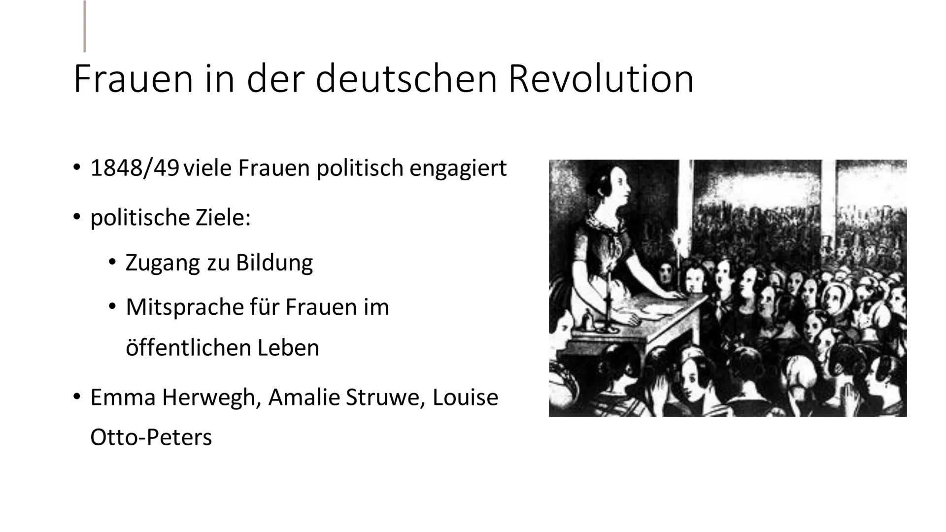 1411
Deutsche
Revolution
von 1848/49
Laura Malinowski und
Clarissa Grella "}
Das Jahr 1848 war nicht nur der bleibende Anfang der
deutschen 
