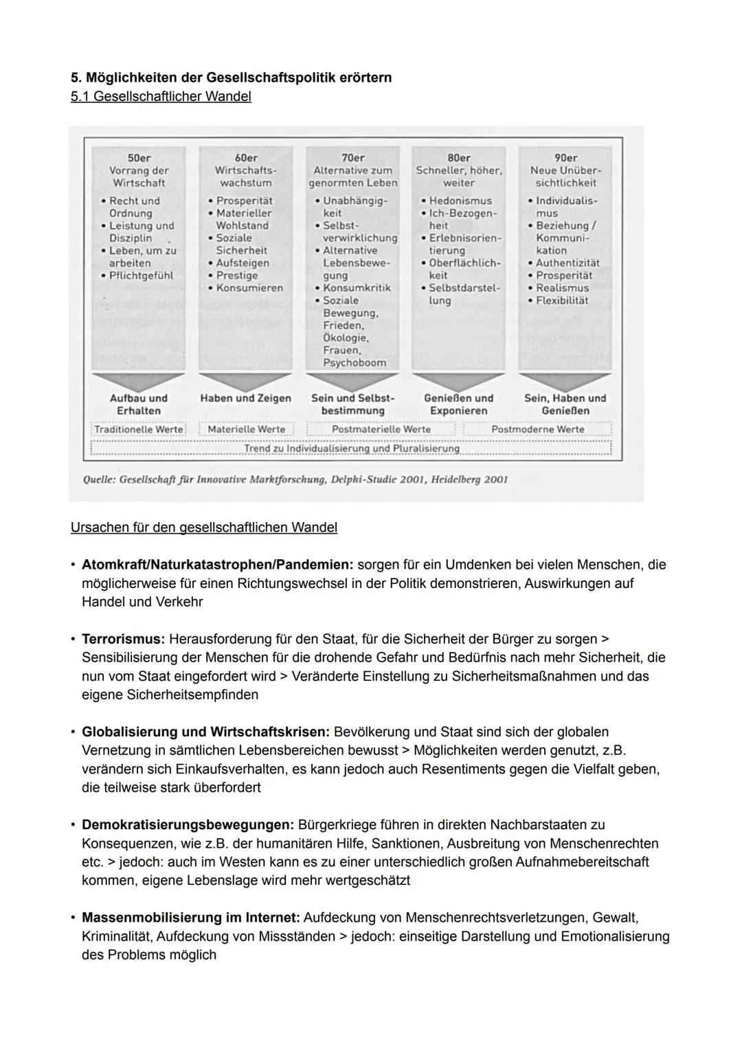 1.Sozialstroffer und Sozialstaatlichkeit
IM WANDEL
1.1 Gesellschaftlicher wardel
1. Analyse von Statistiken
Im Gemeinschaftskundeunterricht 