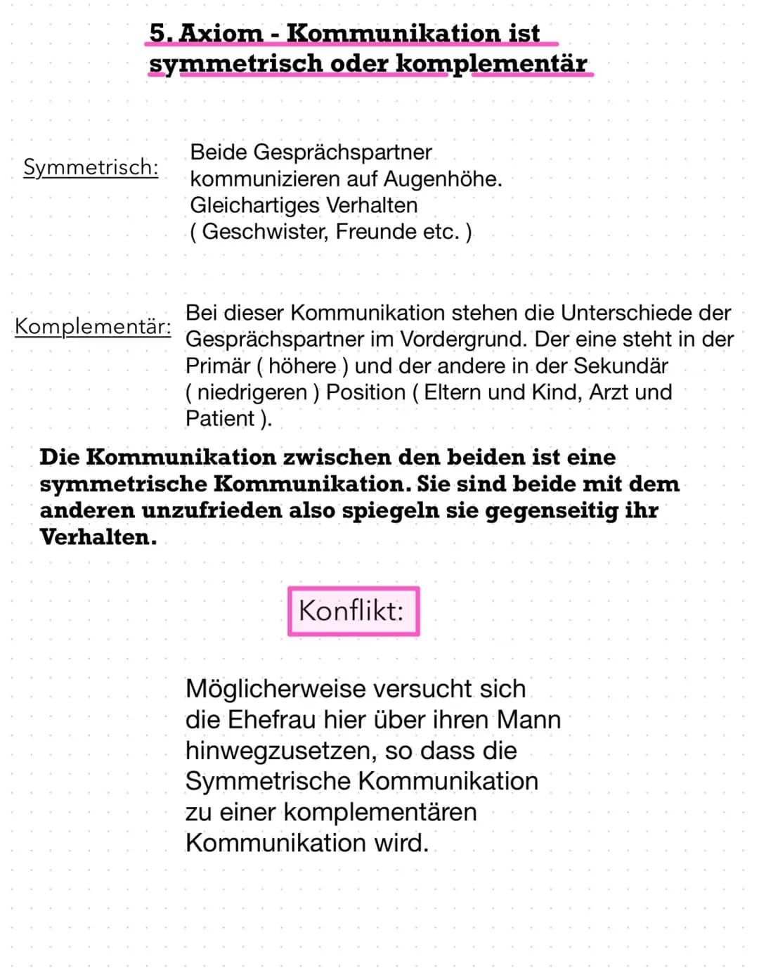 Deutsch Kommunikationsquadrat
Selbstkundgabe
Beziehungsseite
Lernzettel Deutsch
Eine
1 2
3 4
Eine Sachebene
Info
Das Kommunikationsquadrat i