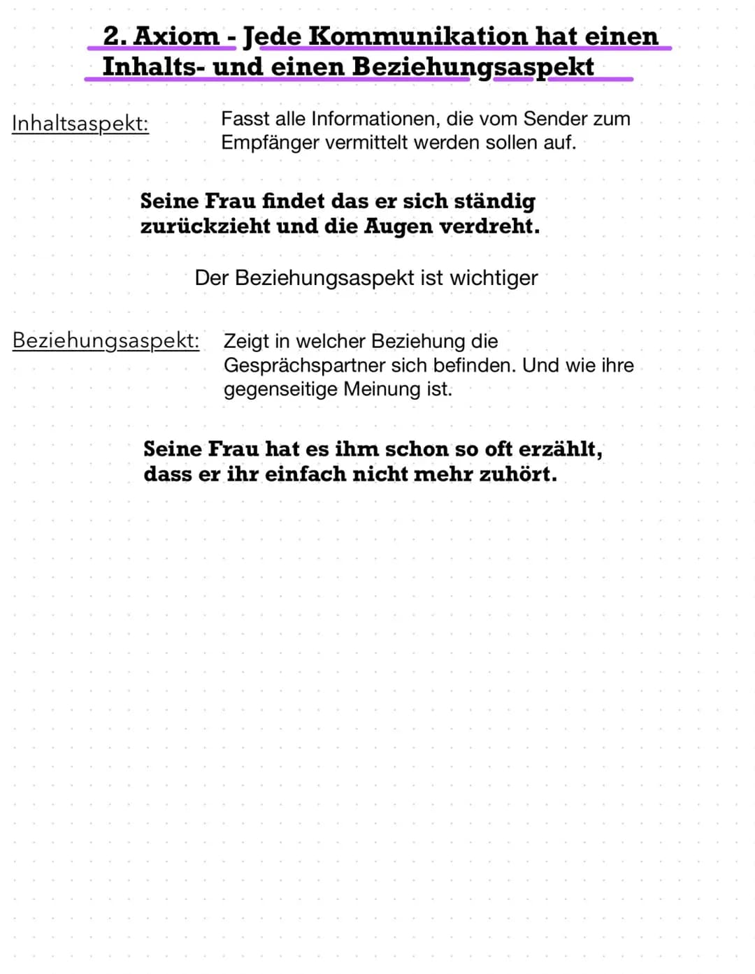 Deutsch Kommunikationsquadrat
Selbstkundgabe
Beziehungsseite
Lernzettel Deutsch
Eine
1 2
3 4
Eine Sachebene
Info
Das Kommunikationsquadrat i