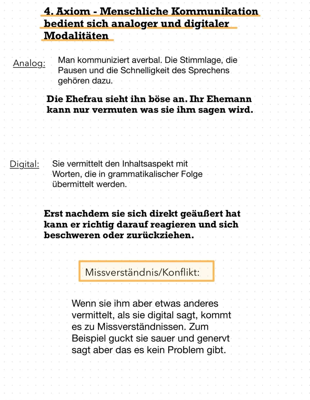 Deutsch Kommunikationsquadrat
Selbstkundgabe
Beziehungsseite
Lernzettel Deutsch
Eine
1 2
3 4
Eine Sachebene
Info
Das Kommunikationsquadrat i