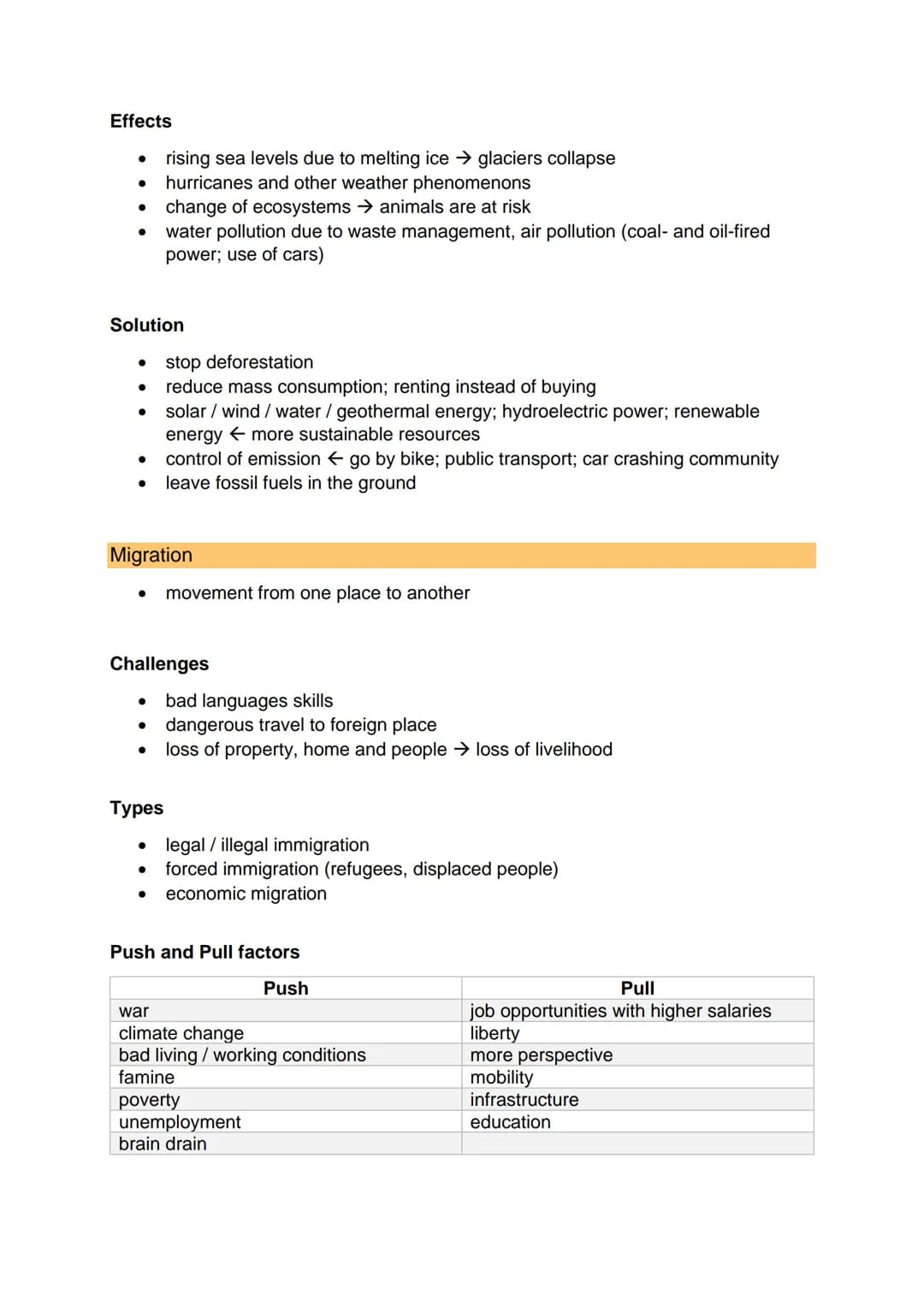 ●
GLOBALISATION
process of interaction and integration among people, companies and
governments world wide
Studying Abroad
pro
buy / sell pro
