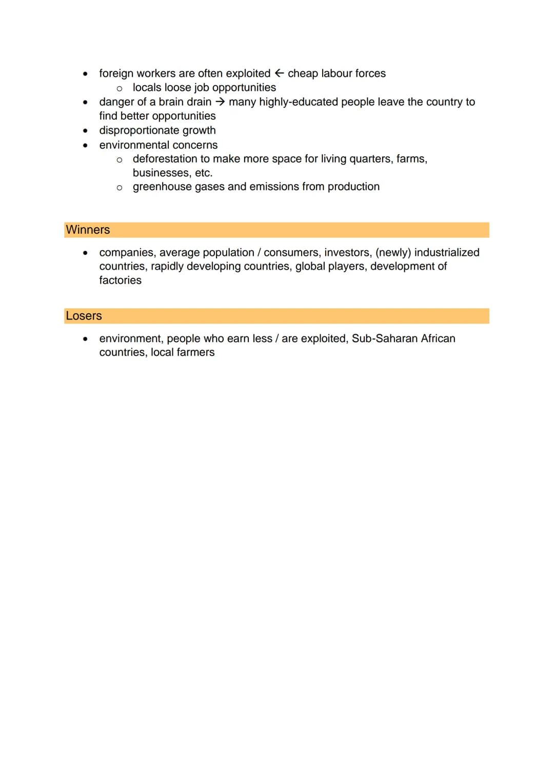 ●
GLOBALISATION
process of interaction and integration among people, companies and
governments world wide
Studying Abroad
pro
buy / sell pro