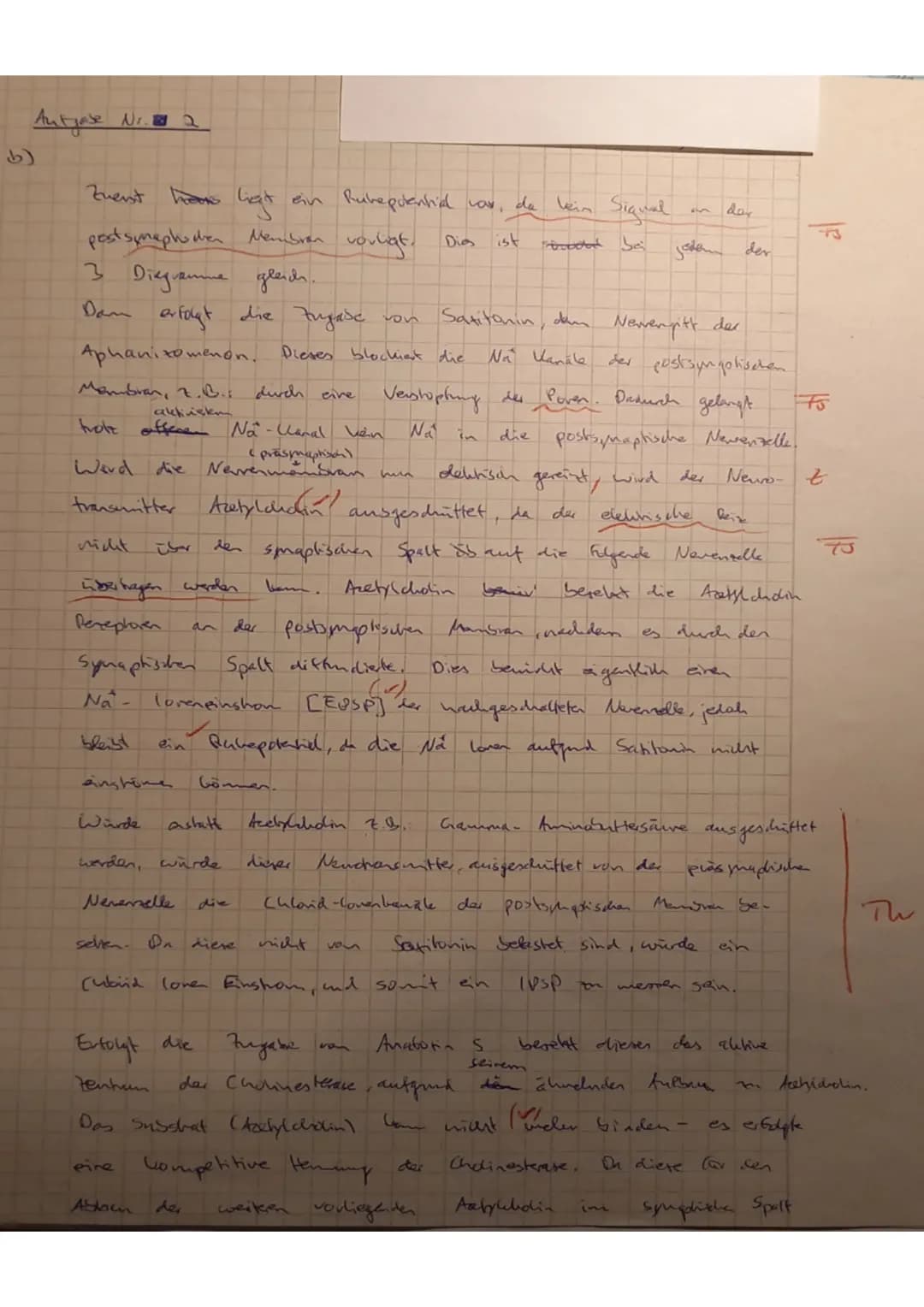 a.
1
2
✓ zwischen den geschriebenen Zeilen eine Zeile frei lassen
✓auf Fachvokabular, Rechtschreibung, Zeichensetzung achten Seiten nummerie