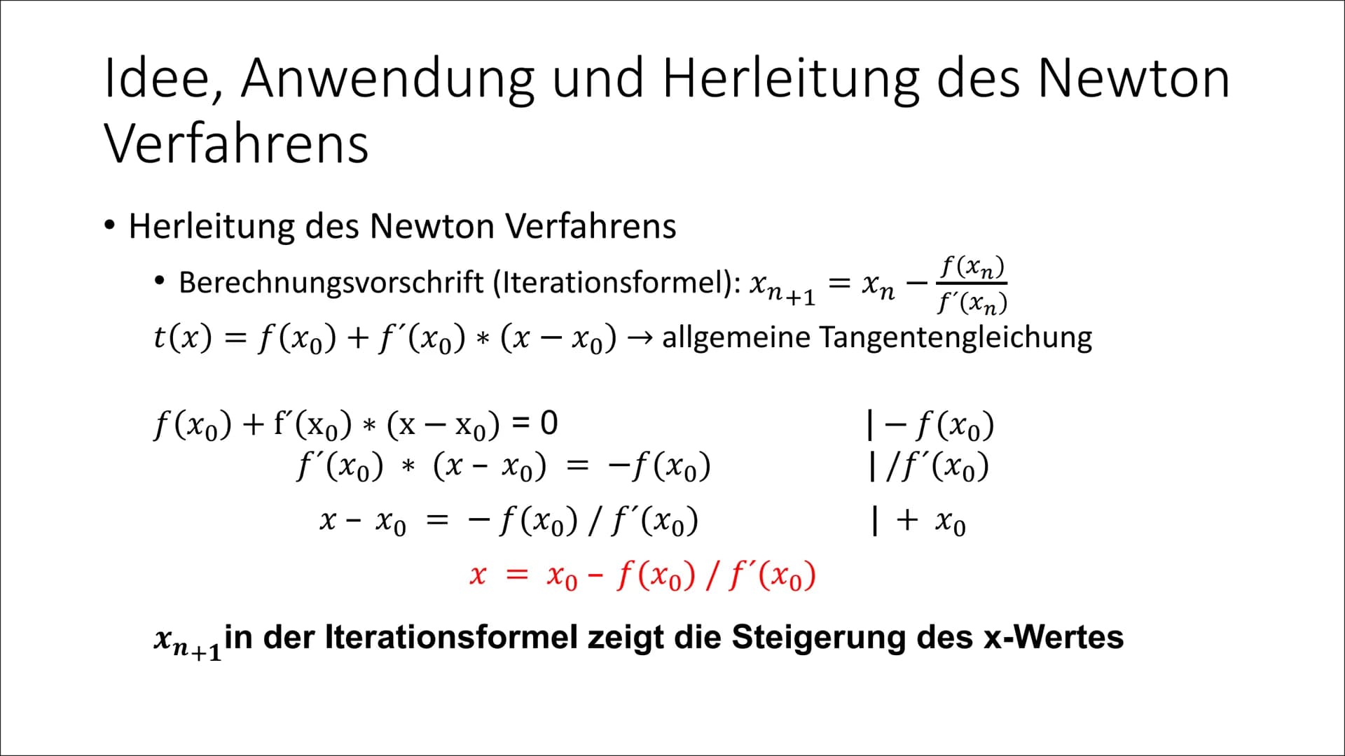 Das Newton Verfahren
GFS Carina Löffler, 08.01.2020 Gliederung
• Isaac Newton und seine Bedeutung für die Mathematik
• Das Newton Verfahren
