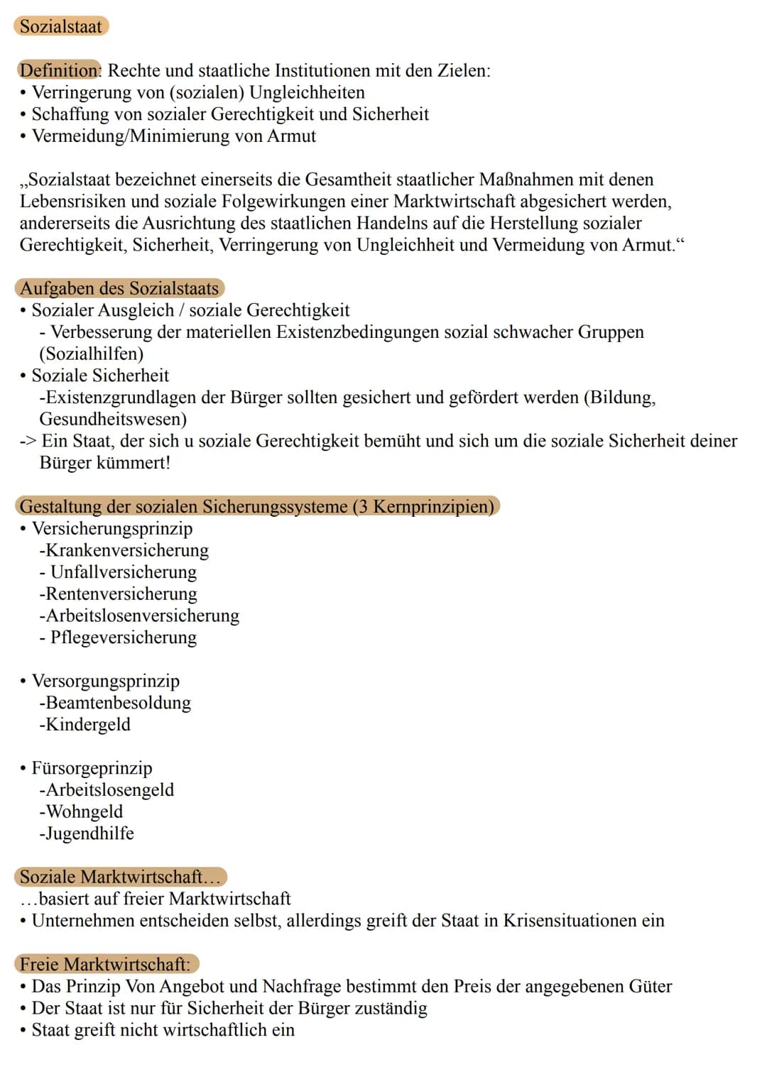 SoWi-LK, Q2, 1.Quartal
Soziale Ungleichheit Sozialstaat
Definition: Rechte und staatliche Institutionen mit den Zielen:
Verringerung von (so