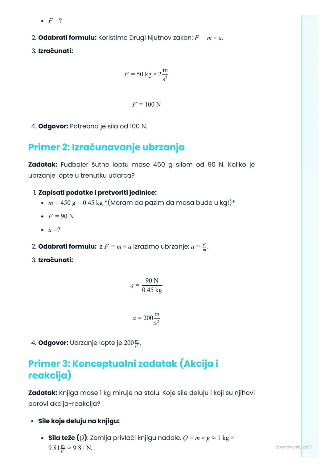 # Njutnovi zakoni kretanja

## Uvod u Njutnove zakone

Njutnovi zakoni su osnova dinamike, dela fizike koji proučava zašto se
tela kreću. Do