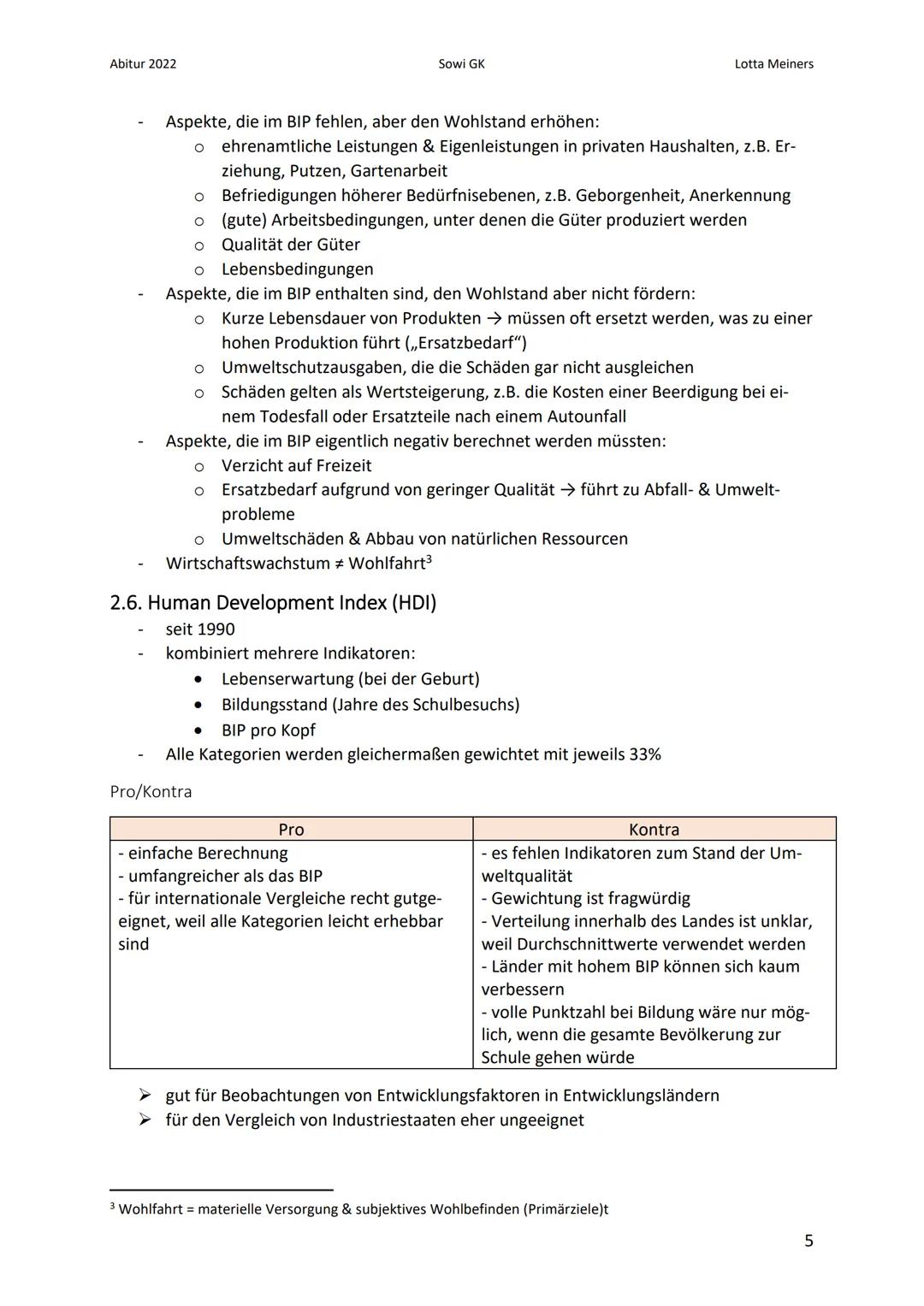 Abitur 2022
2.Wirtschaftswachstum
2.1. Quantitatives Wachstum
,,Zahlen bezogenes" Wirtschaftswachstum
ausschließlich ökonomische Ziele
begre