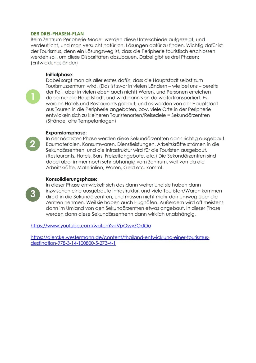 DAS ZENTRUM PERIPHERIE MODELL
Beim Zentrum-Peripherie-Modell handelt es sich um ein theoretisches Modell, das
den Zusammenhang zwischen Zent