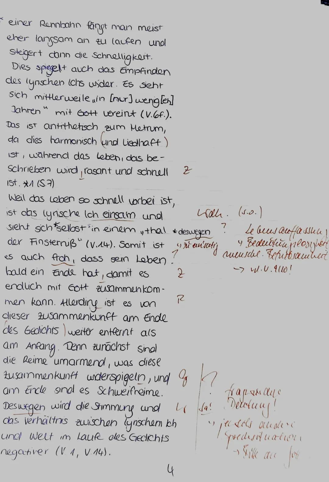 ital. Sonett
Schweif
reim,
Aufgabenstellung:
1. Analysieren Sie das Gedicht ,,Abend" von Andreas Gryphius. (33 Punkte)
2. Analysieren Sie da