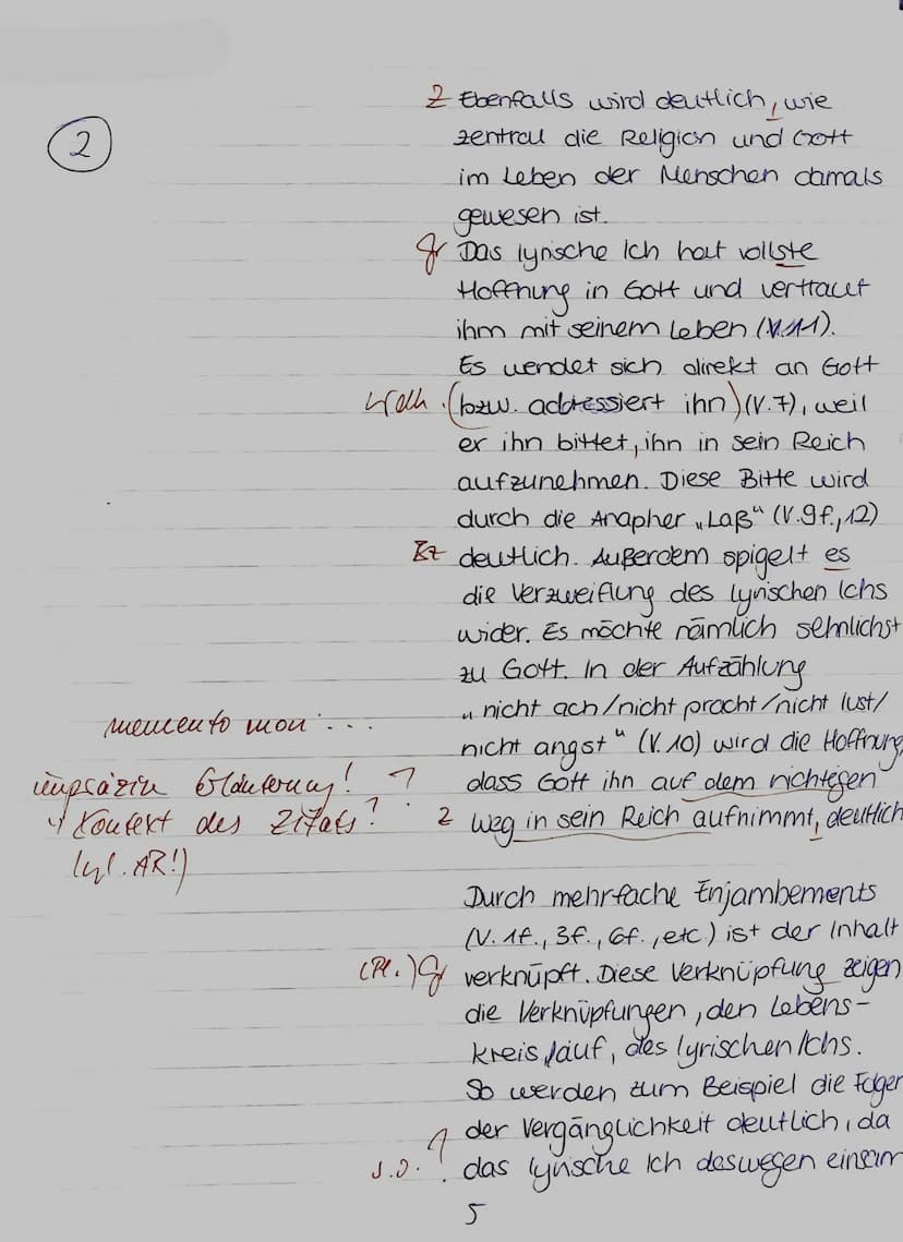 ital. Sonett
Schweif
reim,
Aufgabenstellung:
1. Analysieren Sie das Gedicht ,,Abend" von Andreas Gryphius. (33 Punkte)
2. Analysieren Sie da