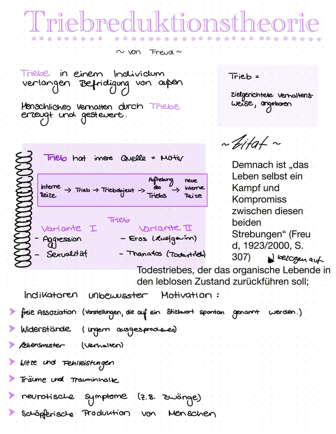 Triebreduktionstheorie
Triebe in einem
verlangen Befridigung
C C C C C C X X X X X X X X X X C C C C C
-
Menschliches Verhalten durch Triebe