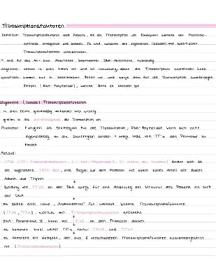 Know Transkriptionsfaktoren thumbnail