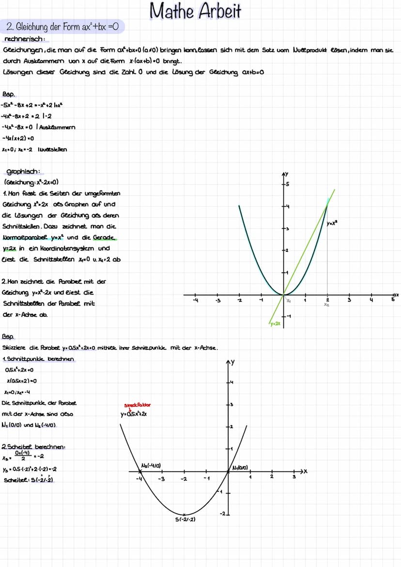 1. Rein quadratische Gleichungen
Definition:
Eine Gleichung, die man auf die man auf die Form x²=r (r=Reelee Zohe) bringen kann, nennt man e