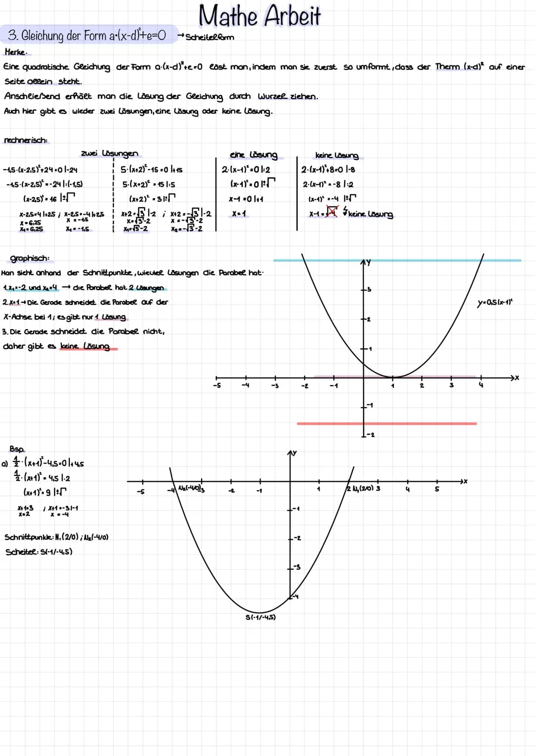 1. Rein quadratische Gleichungen
Definition:
Eine Gleichung, die man auf die man auf die Form x²=r (r=Reelee Zohe) bringen kann, nennt man e