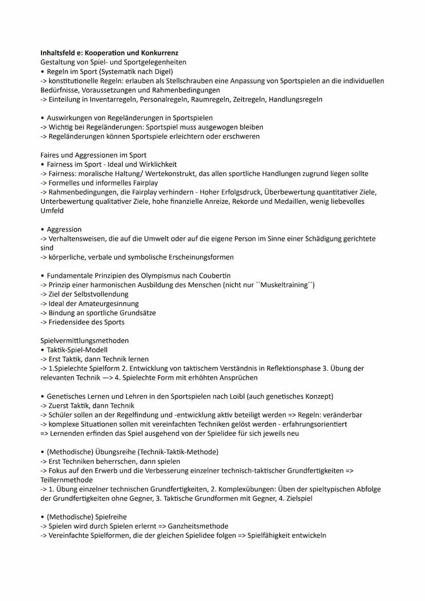 Sport Abitur NRW 2024
Inhaltsfeld a: Bewegungsstruktur und Bewegungslernen
Prinzipien und Konzepte des motorischen Lernens
Informationsaufna
