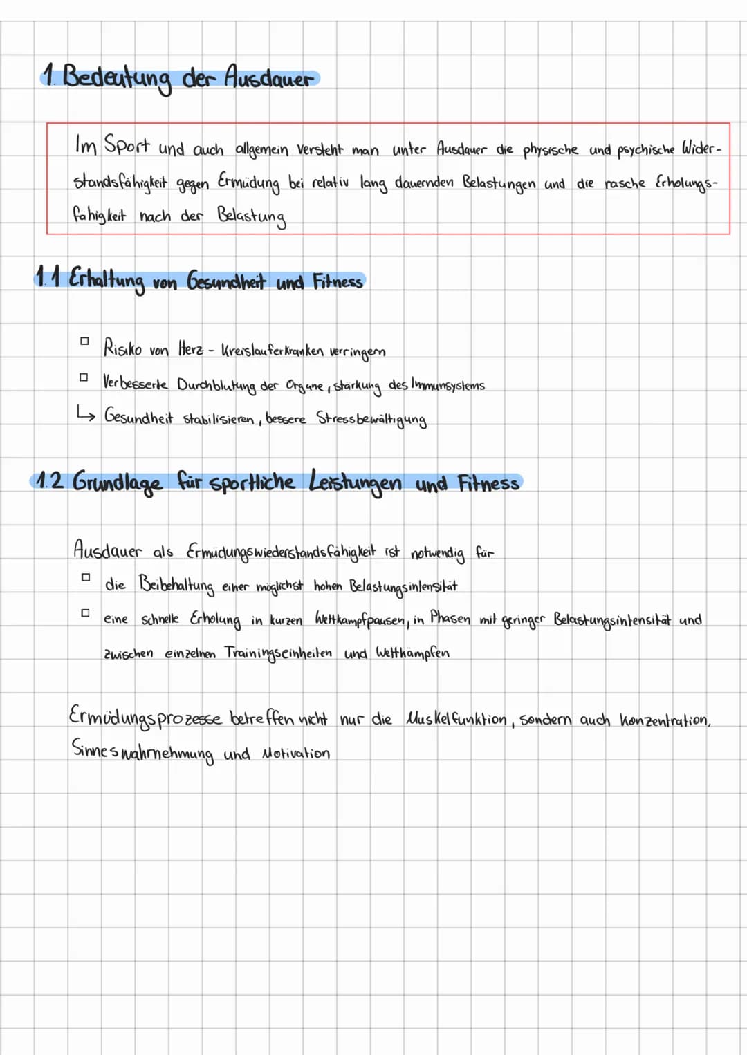 3.5 Allgemeine Ausdauerfähigkeiten
Allgemeine aerobe Ausdauer (aerobe Kapazität)
Die Belastungsintensität veicht bis zur anaeroben Schwelle 