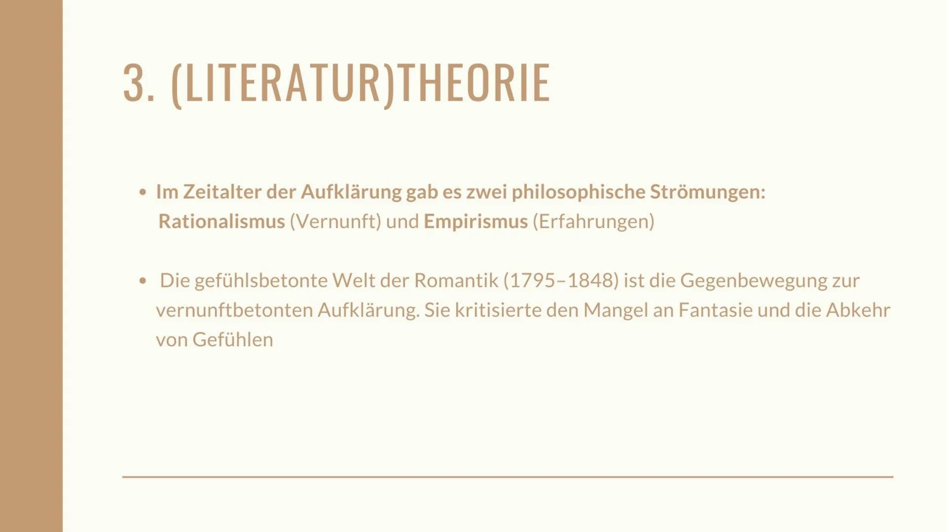 A
DIE LITERARISCHE
EPOCHE DER
AUFKLÄRUNG
Schuljahr
Referent: BEGRIFFSDEFINITION
• Begriff „Aufklärung": untrennbar mit der
●
Metaphorik des 