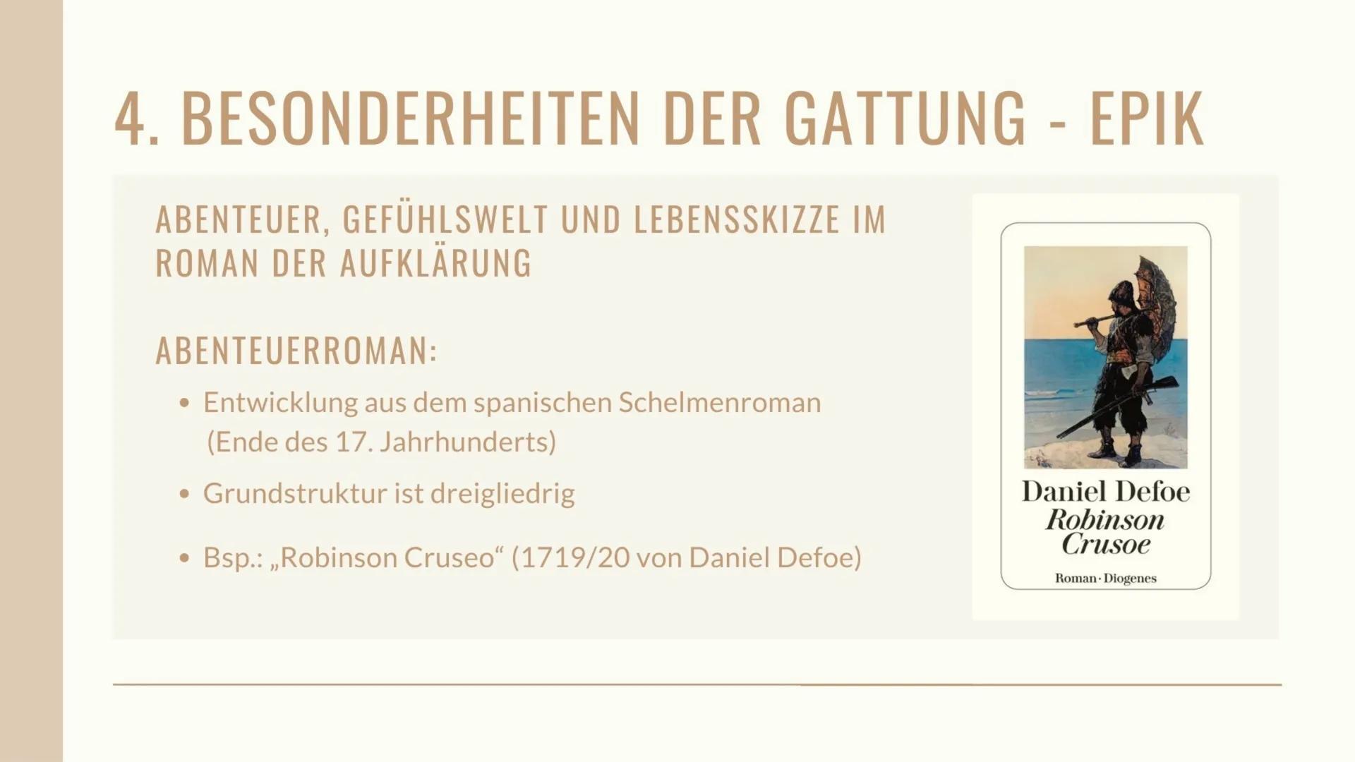 A
DIE LITERARISCHE
EPOCHE DER
AUFKLÄRUNG
Schuljahr
Referent: BEGRIFFSDEFINITION
• Begriff „Aufklärung": untrennbar mit der
●
Metaphorik des 