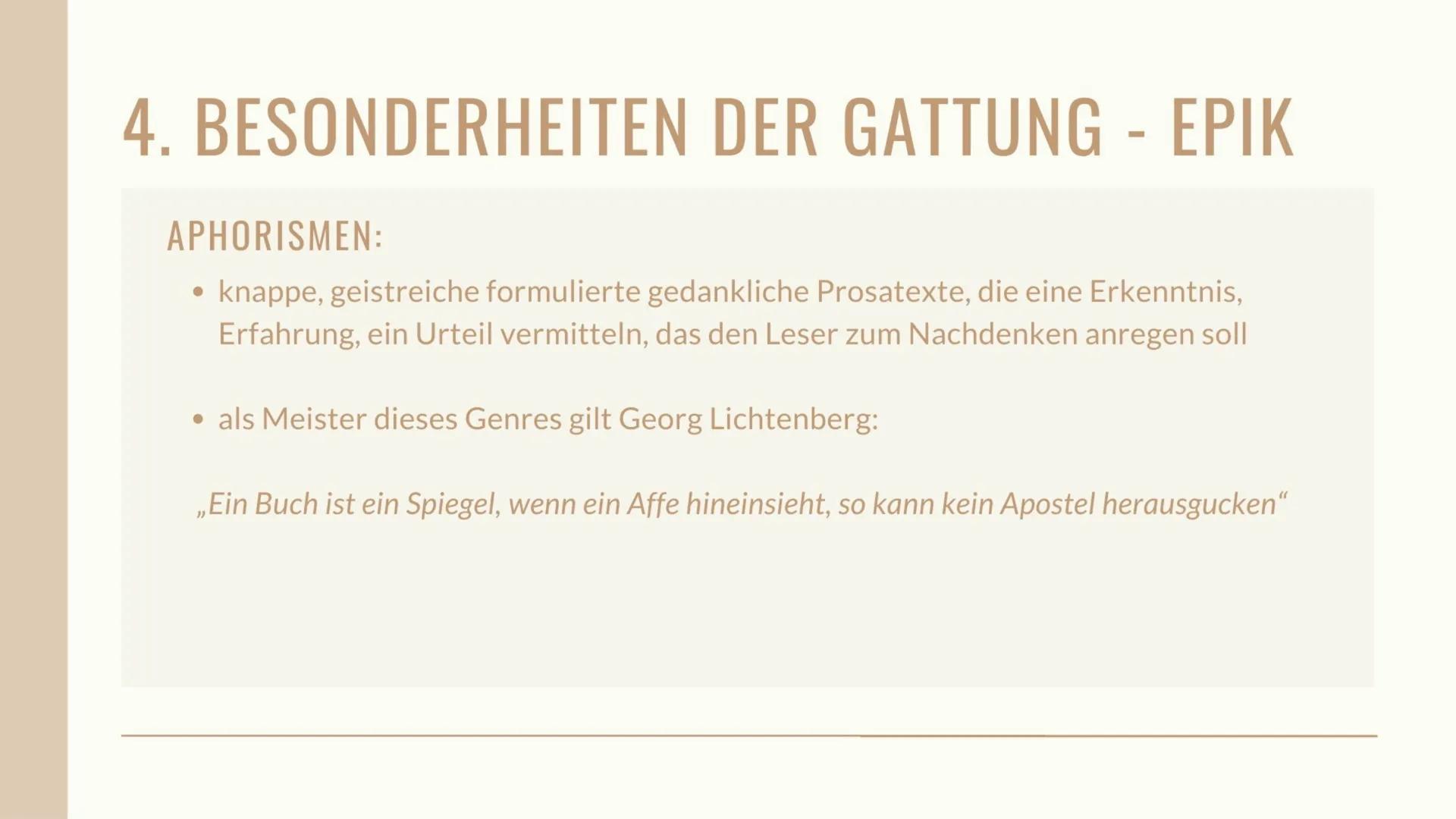 A
DIE LITERARISCHE
EPOCHE DER
AUFKLÄRUNG
Schuljahr
Referent: BEGRIFFSDEFINITION
• Begriff „Aufklärung": untrennbar mit der
●
Metaphorik des 