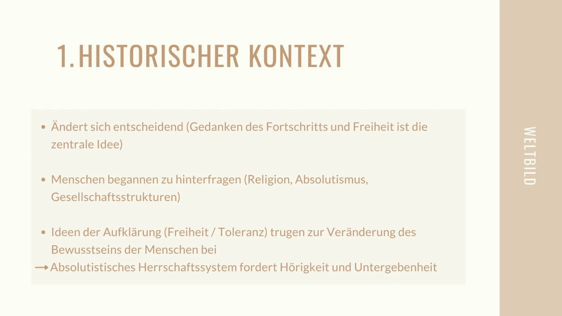 A
DIE LITERARISCHE
EPOCHE DER
AUFKLÄRUNG
Schuljahr
Referent: BEGRIFFSDEFINITION
• Begriff „Aufklärung": untrennbar mit der
●
Metaphorik des 