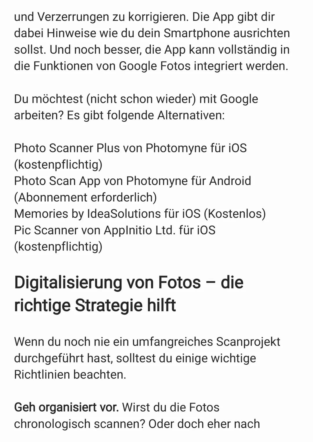 So scannt und digitalisiert man
heute alte Fotos
Möchtest du deine alten Fotos digitalisieren? Es gibt
verschiedene Methoden, alte Fotos in 